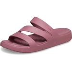 Crocs Women's Getaway Strappy Sandal, Cassis, 6 UK