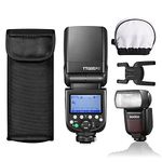 Godox TT685II-C E-TTL GN60 Speedlite Camera Flash, 0.1-2.6s Recycle Time, 330 Full Power Pops, 2.4G Wireless X System, HSS 1/8000s, TCM Instant Conversion, Quick-Release Lock, for Canon EOS Cameras