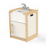 Tidlo T0300 Wooden Sink Play Kitchen Accessories, Multi-Colour,35 x 40 x 54 centimetres