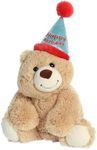 Aurora World Plush Bear, Happy Birthday Bear