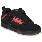 DVS Men's Gambol Skate Shoe, Black/Red, 7.5