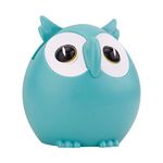 Garneck Owl Cell Phone Stand Eyeglasses Holder Cartoon Owl Shaped Music Box Wooden PlasticTablet Holder Desktop Stand Holder Cradle for All Smartphone Tablets