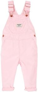 OshKosh B'Gosh Baby Girls' World's Best Dress Overalls, Pink, 6 Months