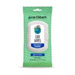 earthbath Dog Ear Wipes - Gentle Dog Ear Cleaner, Best Pet Wipes for Dogs & Cats, Cruelty-Free Dog Wipes, Keep Your Pet's Ears Naturally Clear & Infection Free - 25 Wipes (1 Pack)