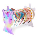 Unicorn Castle Headband Holder Girls Hair Accessories Organiser Hairband Display Stand Organiser for Girls Room Accessories