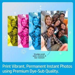 HP Sprocket Studio Plus WiFi Photo Printer – Portable Instant Prints