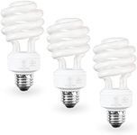 SLEEKLIGHTING E26 Standard Screw Base 23Watt CFL Light Bulb - 3 Pack 5000 Kelvin for Pure White Daylight and 1600 Lumens (100 Watt Light Bulb Equivalent) - UL Listed