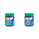Vicks Vaporub 50ml, Relief From Cold, Cough, Blocked Nose, Headache, Body Ache, Muscular Stiffness And Breathing Difficulty (Pack of 2)