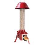 Roamwiild Roamwild PestOff Red Squirrel Proof Cardinal Bird Feeder Mixed Seed Sunflower Heart Version