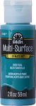 FolkArt Multi-Surface Paint in Assorted Colors (2-Ounce), 2920 Teal