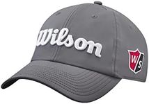 Wilson Men's Pro Tour Hat, Grey/Whi