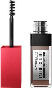 Maybelline Eyebrow Gel Tint, Waterproof and Smudge proof, Long-lasting Peel Off Tint, Semi Permanent Brow Gel, Tattoo Brow 36hr, Soft Brown