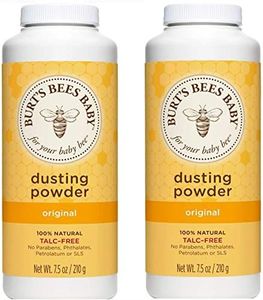 Burt's Bees Baby Bee Dusting Powder Bottle, 7.5-Ounce Bottles (Pack of 2)