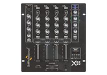 X-55 studiomaster 5 channel DJ mixer with a built-in USB MP3 media player & Bluetooth