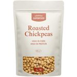 Roasted Chickpeas 200g unsalted roasted dried chick peas (gram, garbanzo bean) roasted healthy snacks and Everyday Superfood chickpea