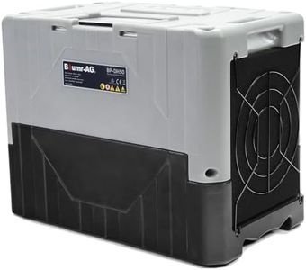 Baumr-AG 50L/day Commercial Industrial LGR Air Dehumidifier for Mould, Portable, Stackable, LCD Display, Wheels