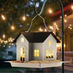 MrCrafts Solar Bird Feeder for Outs