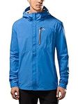 Paradox Men's Waterproof Breathable Rain Jacket Large Cobalt Blue