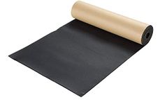 NATGAI Sponge Neoprene with Adhesive Foam Rubber Sheet, Cut to Multiple Dimensions and Lengths - DIY, Gaskets, Cosplay, Costume, Crafts (1/8” Thick X 12” Wide X 54” Long)