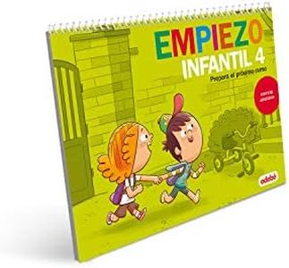 EMPIEZO INFANTIL 4: Prepara el próximo curso (contiene adhesivos) - 9788468341262 (CUADERNOS DE VACACIONES)