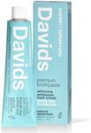 Davids Fluoride Free Whitening & Antiplaque Toothpaste, Natural Spearmint, Mouth & Gum Detox, SLS Free, EWG Verified Clean & Non-Toxic Ingredients, 5.25oz, Made in USA