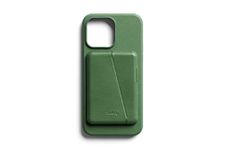 Bellroy Mod Case + Wallet for iPhone 14 Plus (Leather Phone Case, Slim Card Holder) - Evergreen