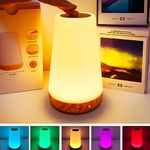 TLAOTNIY Baby Night Light, Dimmable Touch Lamp for Nursery, Portable Rechargeable Bedside Table Lamp for Bedroom, 13 RGB Colors 5 Brightness, Night Lamp for Kids Living Room Bathroom Hallways