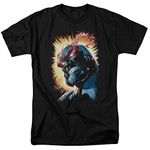 Trevco JLA Darkseid is Mens Short Sleeve Shirt (Black, XXX-Large)