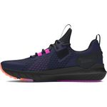 Under Armour Men's Project Rock Blood Sweat Respect 4 Sneaker, (402) Midnight Navy/Black/Flare Orange, 9.5