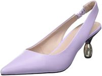 L37 HANDMADE SHOES Women's Portofino Pump, Lilac, 11 US