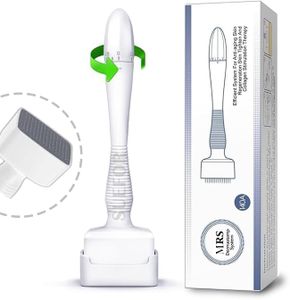 SUEFOR 140 Titanium Adjustable Micro Needles Facial Derma Roller Kit for Skin Repair, Face, Hair & Beard Growth