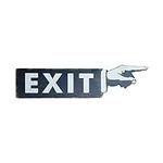 First of a Kind Metal Exit Sign - P