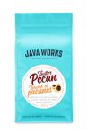 Java Works Coffee - Butter Pecan Flavoured Coffee | 340 grams | Medium Roast | Whole Bean