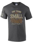 Trenz Shirt Company unisex-adult Casual, Heather Grey, Large