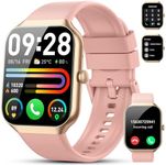 Smart Watch for Men Women with Bluetooth Call, 1.96" Smartwatch with Heart Rate Sleep Monitor Step Counter, 110+ Sport Modes Fitness Watch, IP68 Waterproof Fitness Trackers Compatible with iOS Android