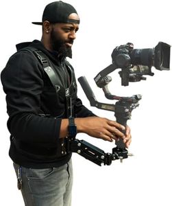 DF DIGITALFOTO Thanos-SE Gimbal SteadiCam Support Vest Rig System, Compatible with DJI RS5,RS4,RS3, RS4 PRO, PS4 MINI, ZHIYUN Crane 3S etc, 4.4-17.6 lbs