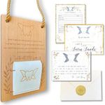 20 Moments of Tooth l Tooth Fairy Door Hanger with Tooth Fairy Tooth Holder l Tooth Holder for Kids Teeth for the Night Before the Tooth Fairy Visits