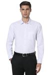 Peter England Men's Slim Fit Shirt (PESFWSLBU56864_White