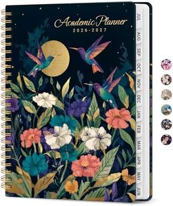 Academic Planner 2026-2027, Jul 2026-Jun 2027 Monthly & Weekly Planner