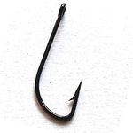 Coral - Black Fishing Hooks Sizes No.1 Quantity:Total 100pcs Length-28mm Width-11mm