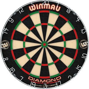 WINMAU Diamond Bristle Dartboard – Tournament Quality