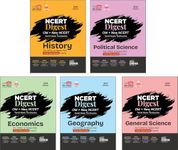 Combo (set of 5 Books) NCERT Digest - Old + New NCERT & Tamil Nadu Textbooks - History, Political Science, Economics, General Science & Geography for UPSC & State PSC Civil Services Exams | IAS Prelims & Mains