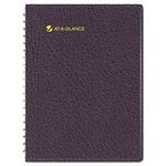 AT-A-GLANCE Recycled Eight-Person Group Daily Appointment Book, 8 1/2 x 11 Inches, Black, 2014 Calendar (70-212-74)