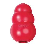 KONG Classic Stuffable Dog Toy - Fetch & Chew Toy for Dogs - Treat-Filling Capabilities - Durable Natural Rubber Material - For Large Dogs