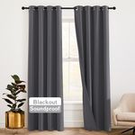 RYB HOME Soundproof Curtains 84 inc