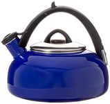 Cuisinart CTK-EOS2CBL Peak 2-Quart Teakettle, Make 2-Quarts of Boiling Water in This Classic Tea Kettle, Whistle Sound to Signal Water is Ready, Blue