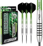 RED DRAGON Featherlite 9: 19 gram Tungsten Professional Darts Set with Flights and Shafts (Stems)