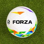 FORZA Garden Football Size 3, 4 & 5 - Lightweight Football for Juniors | Suitable for Garden and School Use (Size 4, Pack of 1)