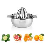 Stainless Steel Lemon Squeezers, Manual Juicer Lime Citrus Orange Fruit Hand Press Squeezer