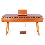Vault Glide 88 Keys Digital Piano with Weighted Keys cum Table - Brown